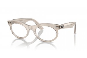 Ray-Ban RX2242V 8291 Wayfarer Oval - Photo Waves Grey