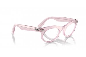 Ray-Ban RX2242V 8292 Wayfarer Oval lila szemüveg (DEMO lencse)