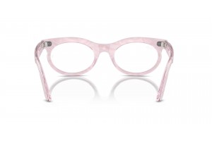 Ray-Ban RX2242V 8292 Wayfarer Oval lila szemüveg (DEMO lencse)