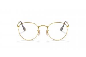 Ray-Ban RX3447V 2500 ROUND METAL Arista Gold demo lencse