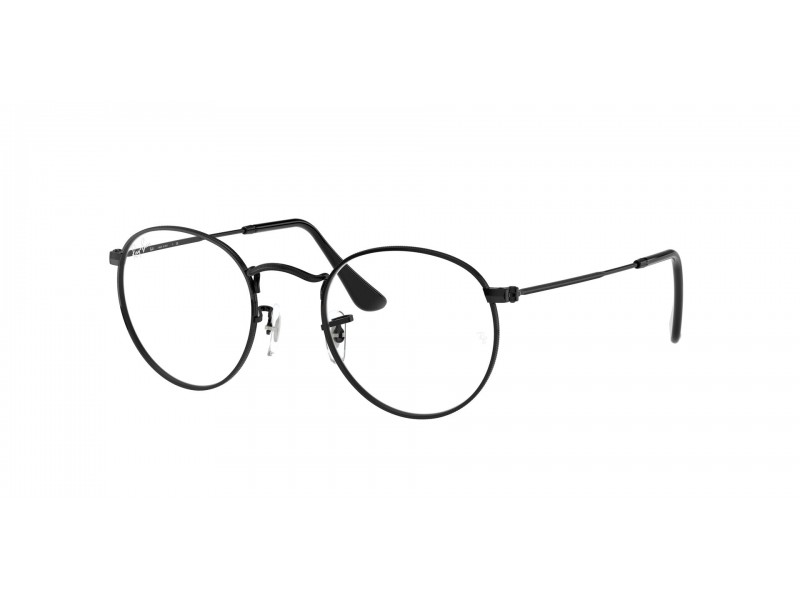 Ray-Ban RX3447V 2503 fekete kerek fém keret