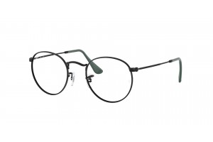 Ray-Ban RX3447V 2509 ROUND METAL Black Demo Lens szemüveg