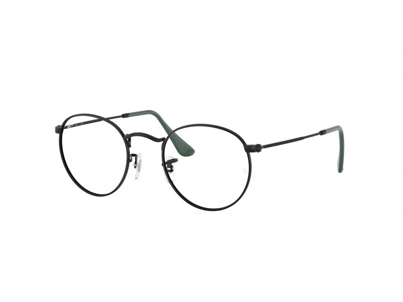 Ray-Ban RX3447V 2509 ROUND METAL fekete szemüveg