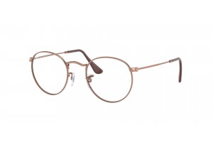 Ray-Ban RX3447V 3094 ROUND METAL Rose Gold DEMO LENS szemüveg