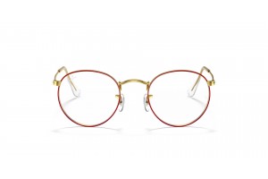 Ray-Ban RX3447V ROUND METAL Red szemüveg (demo lencse)