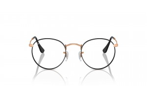 Ray-Ban RX3447V 3173 ROUND METAL fekete/rose gold