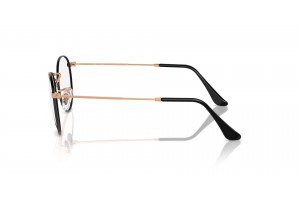 Ray-Ban RX3447V 3173 ROUND METAL fekete/rose gold