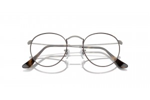 Ray-Ban RX3447V Round Metal Havana on Gunmetal szemüveg