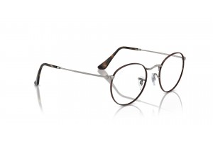 Ray-Ban RX3447V Round Metal Havana on Gunmetal szemüveg