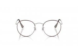 Ray-Ban RX3447V 3194 Kerek fém Matt Havana demo lencse