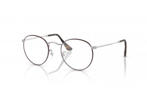 Ray-Ban RX3447V 3194 Kerek fém Matt Havana demo lencse