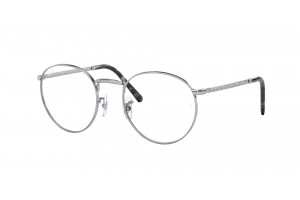 Ray-Ban RX3637V 2501 ROUND ezüst - demo lencse