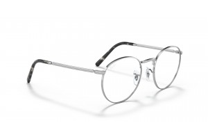 Ray-Ban RX3637V 2501 ROUND ezüst - demo lencse