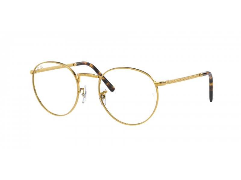 Ray-Ban RX3637V 3086 Gold - demo lencse