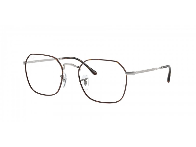 Ray-Ban RX3694V JIM Havana On Silver demo lencse