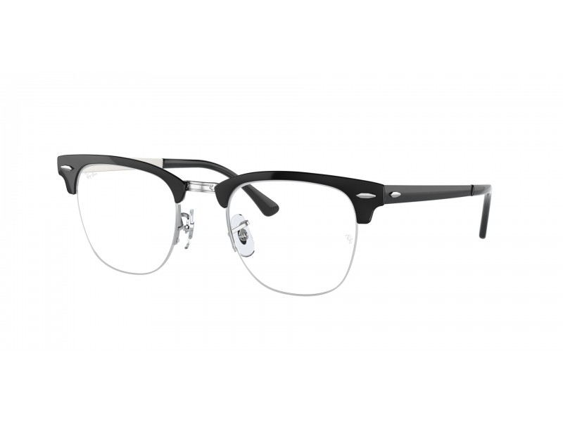 Ray-Ban RX3716VM 2861 Clubmaster Metal fekete/ezüst