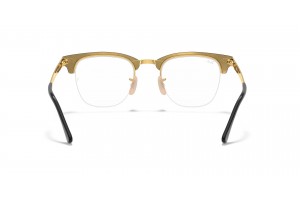Ray-Ban RX3716VM Clubmaster Metal - Fekete/Arany szemüveg