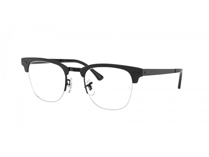 Ray-Ban RX3716VM Clubmaster Metal fekete