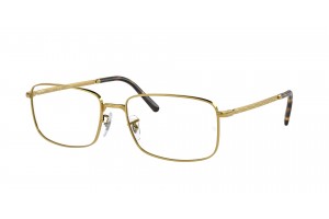 Ray-Ban RX3717V 3086 Gold - DEMO lencse