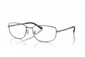 Ray-Ban RX3732V 2502 Gunmetal DEMO LENS