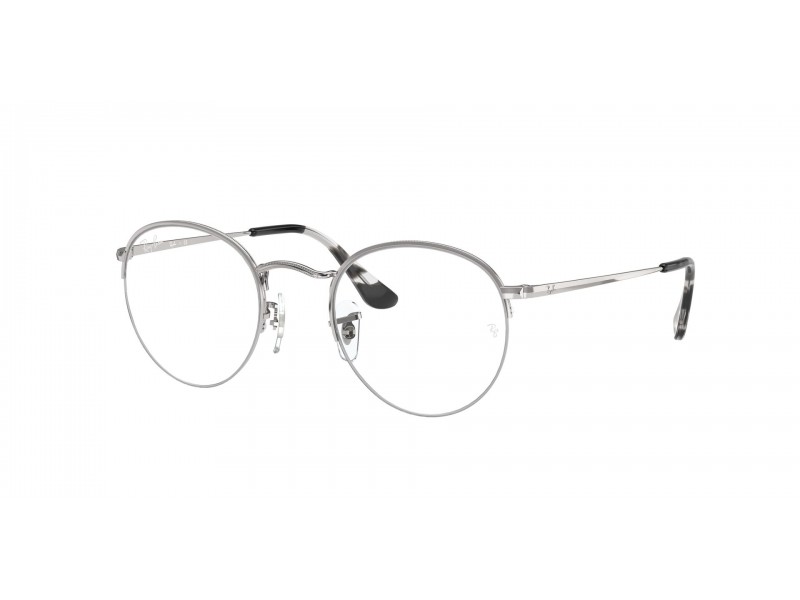 Ray-Ban RX3947V 2501 ROUND GAZE Silver - DEMO lencse