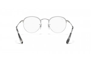Ray-Ban RX3947V 2501 ROUND GAZE Silver - DEMO lencse