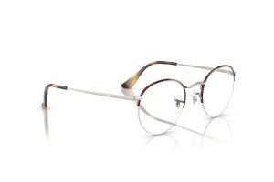 Ray-Ban ROUND GAZE Havana Silver - demo