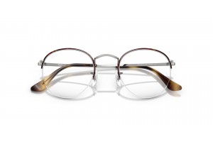 Ray-Ban ROUND GAZE Havana Silver - demo