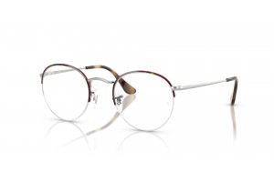 Ray-Ban ROUND GAZE Havana Silver - demo