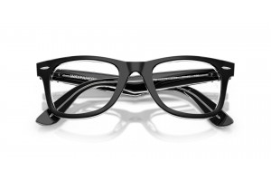 Ray-Ban RX4340V Wayfarer fekete/átlátszó
