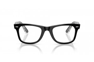 Ray-Ban RX4340V Wayfarer fekete/átlátszó