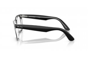 Ray-Ban RX4340V Wayfarer fekete/átlátszó