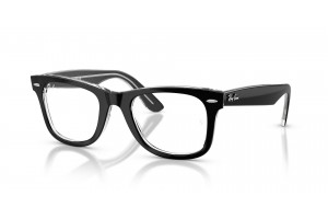 Ray-Ban RX4340V Wayfarer fekete/átlátszó