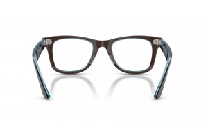 Ray-Ban RX4340V WAYFARER EASE barna/transzparens kék