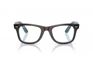 Ray-Ban RX4340V WAYFARER EASE barna/transzparens kék