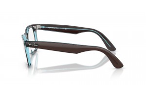 Ray-Ban RX4340V WAYFARER EASE barna/transzparens kék