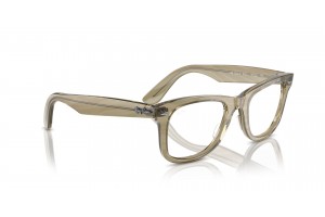 Ray-Ban RX4340V 8381 Wayfarer - Photo Striped Grey
