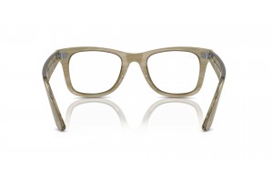 Ray-Ban RX4340V 8381 Wayfarer - Photo Striped Grey