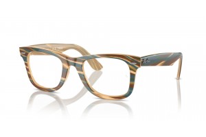 Ray-Ban RX4340V Wayfarer barna szemüveg