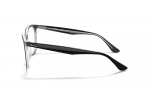 Ray-Ban RX4362V 2034 fekete átlátszó keret - demo lencse