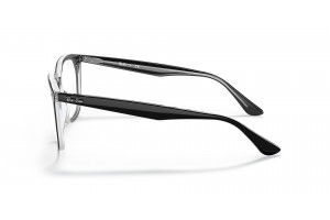 Ray-Ban RX4362V 2034 fekete átlátszó keret - demo lencse