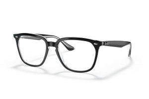 Ray-Ban RX4362V 2034 fekete átlátszó keret - demo lencse