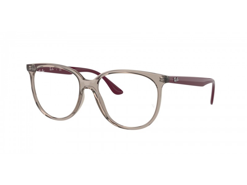 Ray-Ban RX4378V 8083 átlátszó szürke női szemüvegkeret