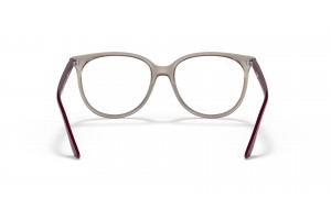 Ray-Ban RX4378V 8083 átlátszó szürke női szemüvegkeret