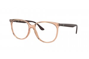 Ray-Ban RX4378V 8172 transparent barna szemüveg