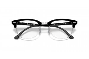 Ray-Ban RX5154 Clubmaster Black On Silver (demo lencse)