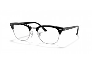Ray-Ban RX5154 Clubmaster Black On Silver (demo lencse)