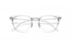 Ray-Ban RX5154 Clubmaster fehér áttetsző demo lencse