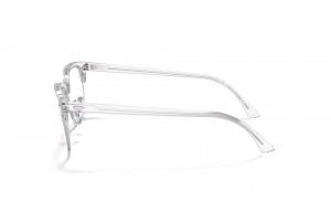 Ray-Ban RX5154 Clubmaster fehér áttetsző demo lencse