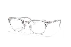 Ray-Ban RX5154 Clubmaster fehér áttetsző demo lencse